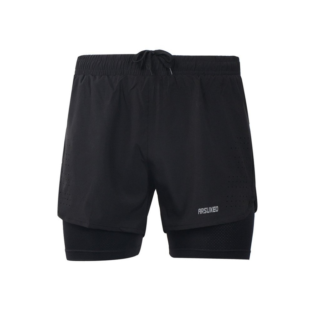 Arsuxeo Men’s Active Training/Running Shorts